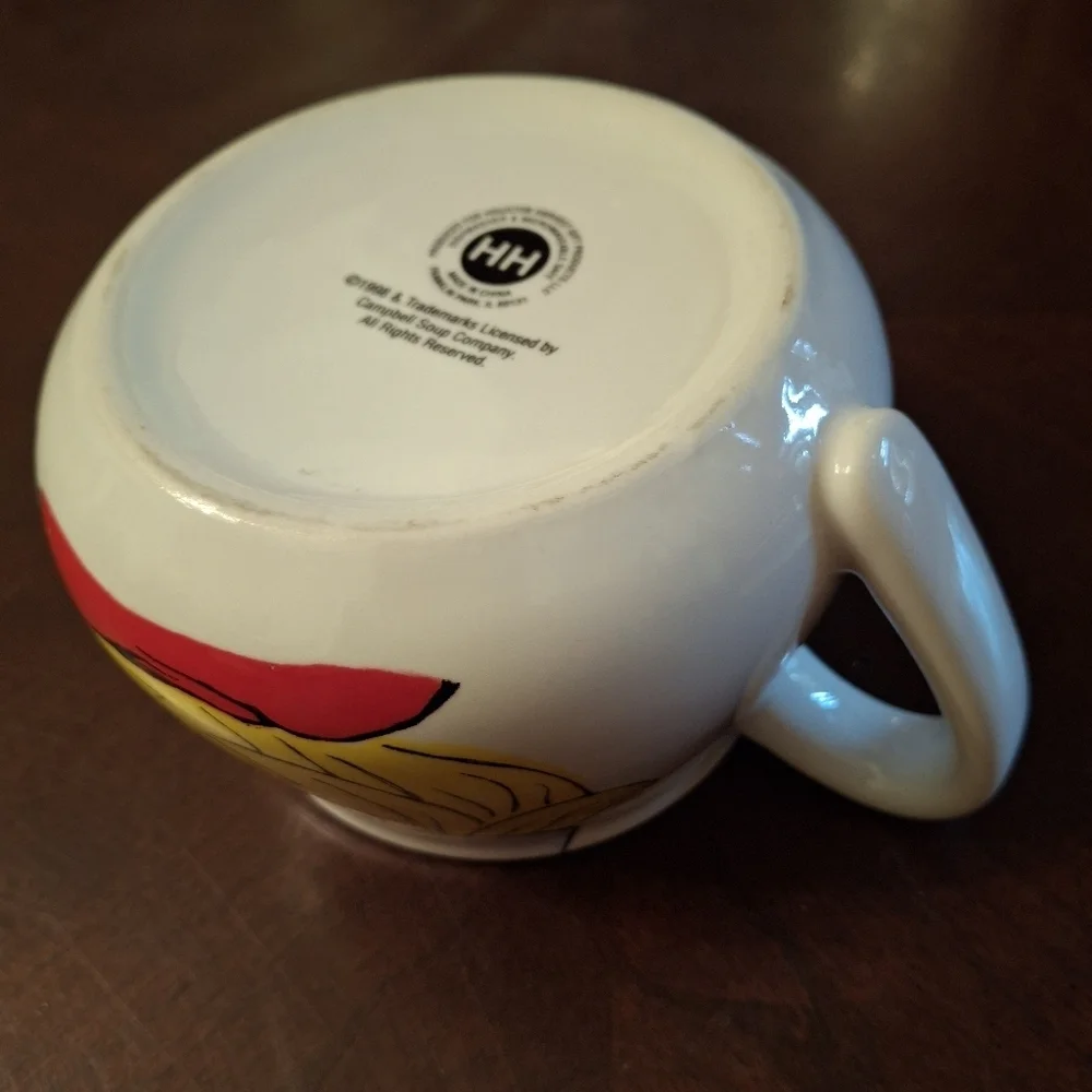 Campbells Soup Company 1998 Houston Harvest Vintage Collectible Kid Soup Mug